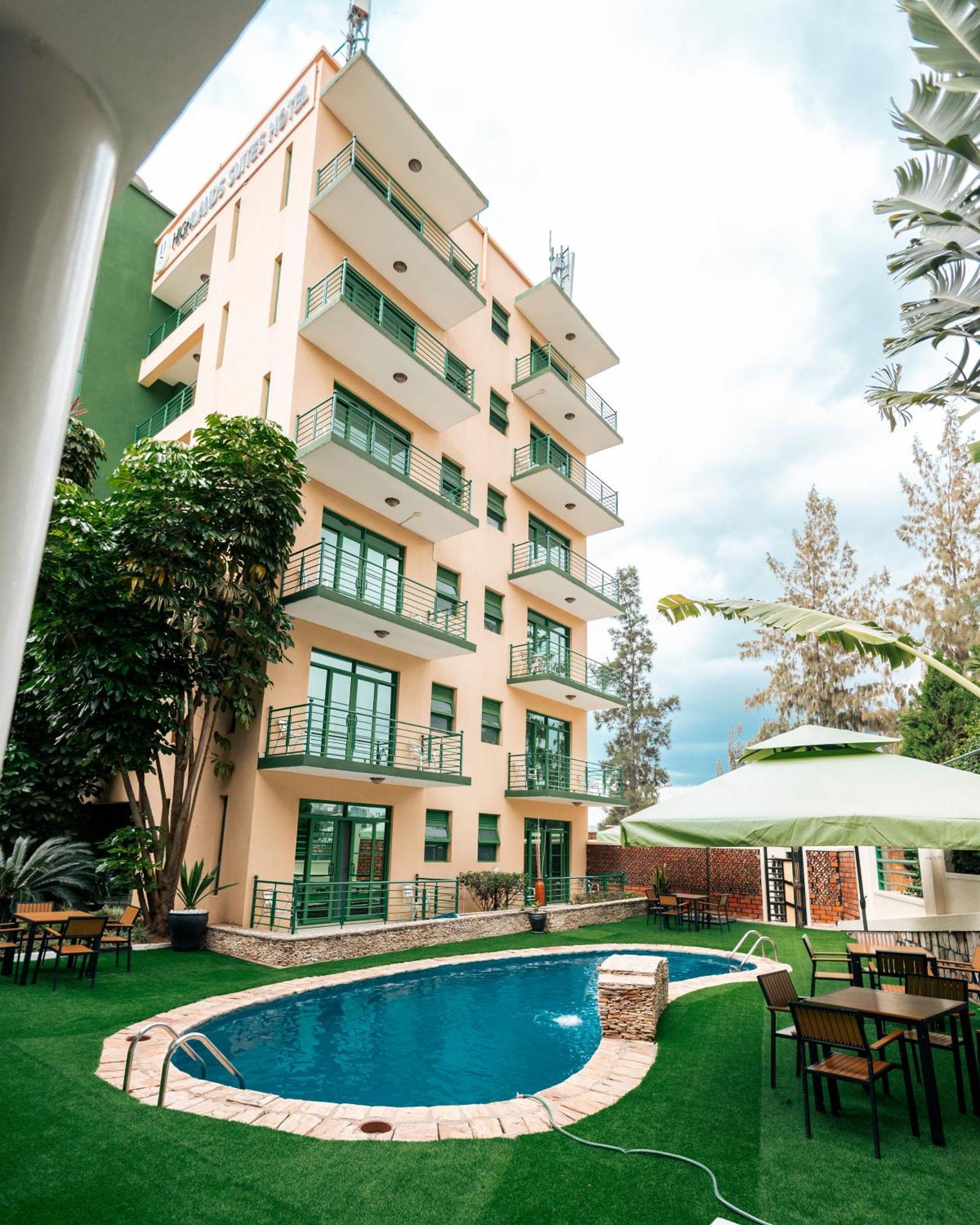 Highlands Suites Hotel And Apartments كيغالي المظهر الخارجي الصورة